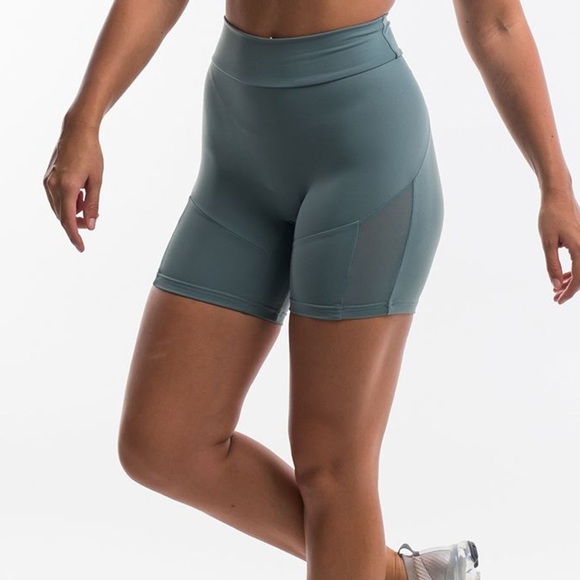 ECHT- Merge Biker Shorts Compression Booty Workout Running - Main Image